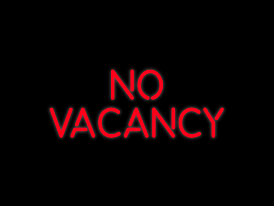 No Vacancy